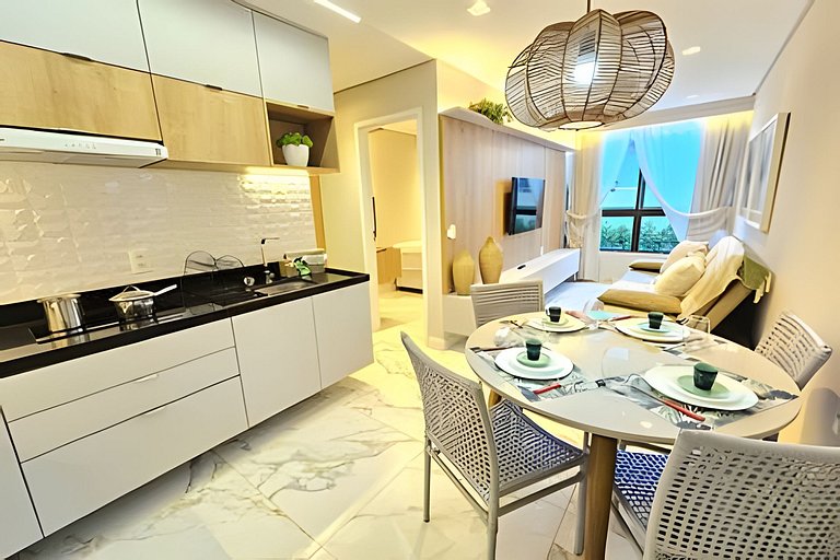 Porto Atlantis - Mais belo - Ap 08 by Temp Inn