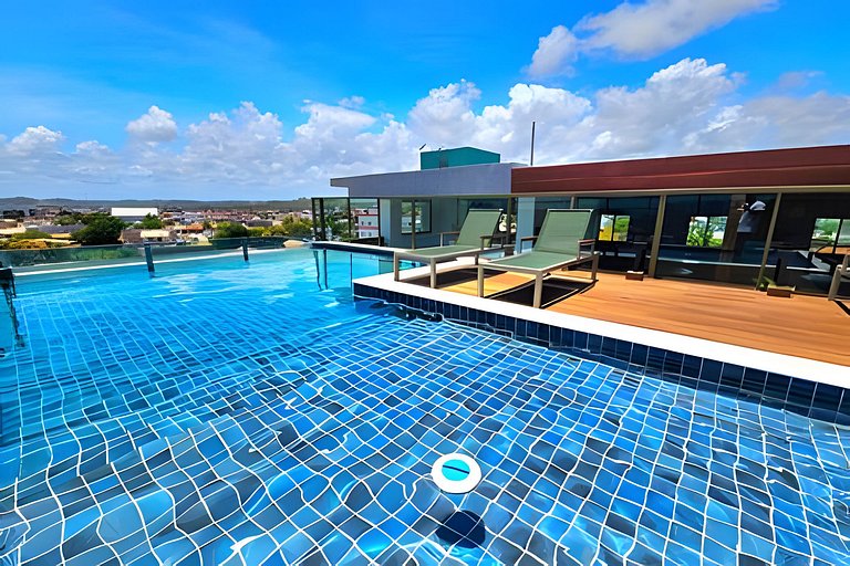 Paradise - Roof Top Tamandaré - Ap 407 by Temp Inn