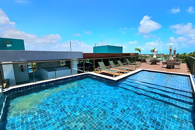 Paradise - Roof Top Tamandaré - Ap 407 by Temp Inn