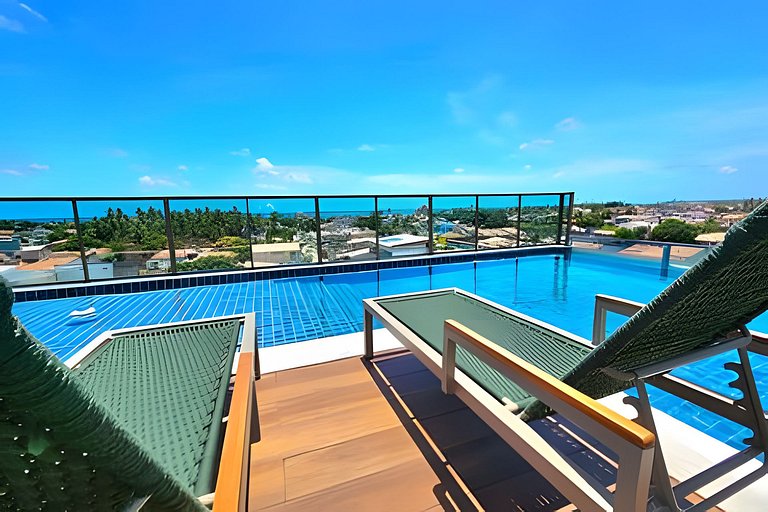Paradise - Roof Top Tamandaré - Ap 407 by Temp Inn